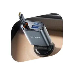Lamicall Retractable Car Charger Adapter