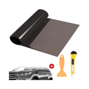 VOYAGO Headlight Film, Yellow, 30 x 120 cm