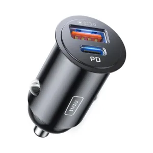 INIU 60W Car Charger [USB C + USB A]