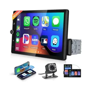 Podofo Car Radio 10.4 Inch 1 DIN with Touchscreen