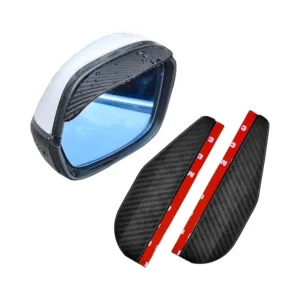 1 pair car rearview mirror rain shield