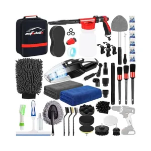 AUTODECO 40Pcs Car Wash Detailing Kit Cleaning Kits with